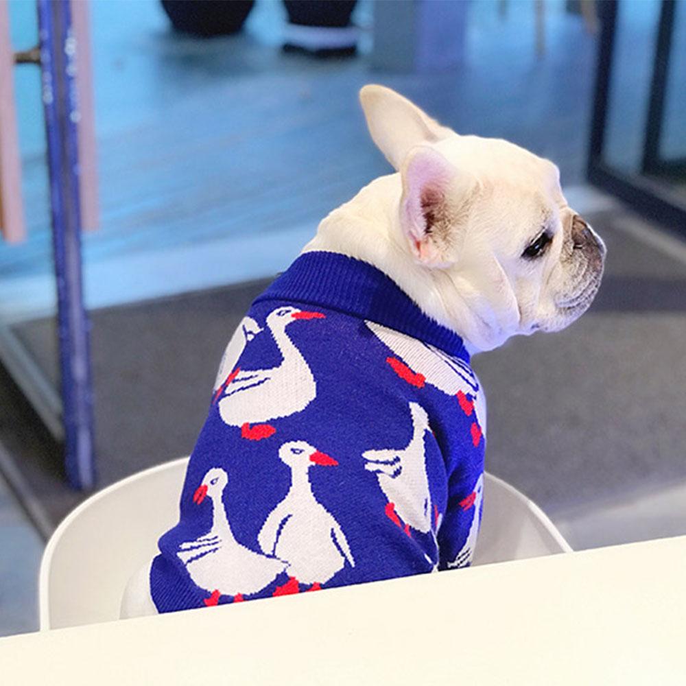 Cartoon Goose Soft Dog Sweaters - Frenchiely