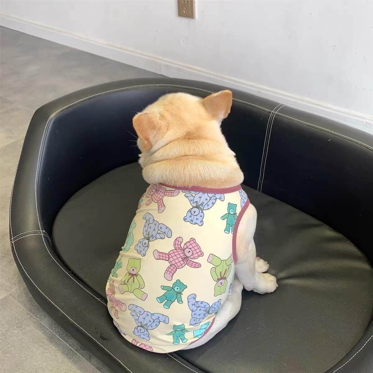 Dog Bear Cotton Shirt FOR FRENCH BULLDOGS BY FRENCHIELY