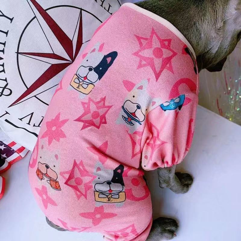 Cartoon Frenchie Dog Pajamas - Frenchiely