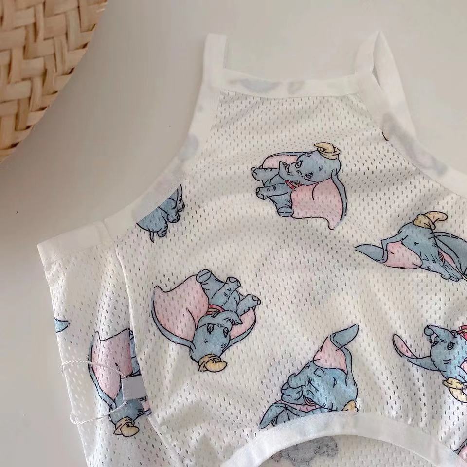 Dog Summer Mesh Shirt- elephant - Frenchiely