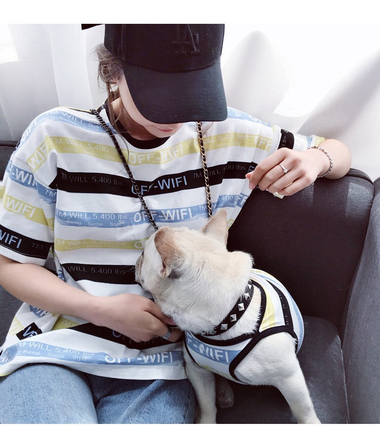 dog summer matching shirts - Frenchiely