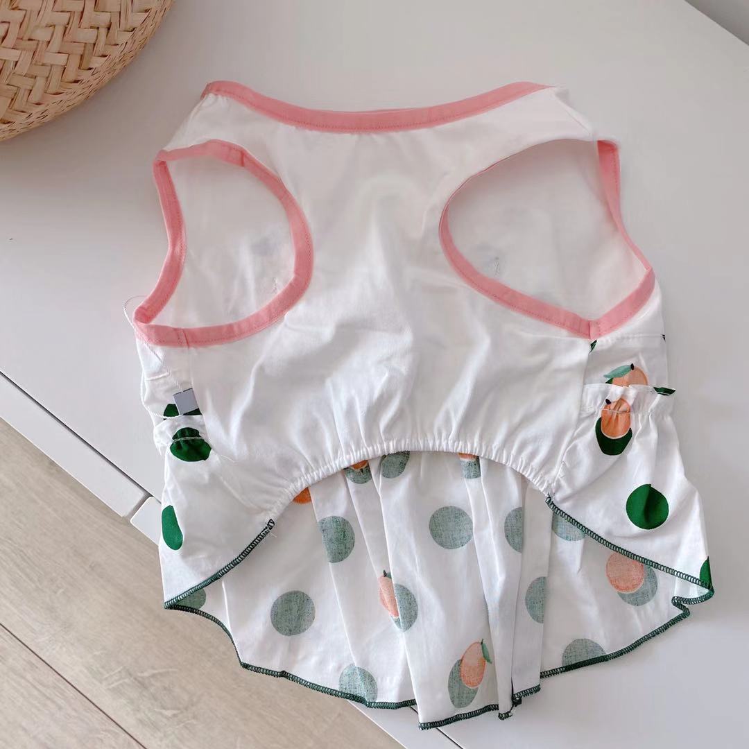 Cartoon Female Dog Summer Dress - Frenchiely