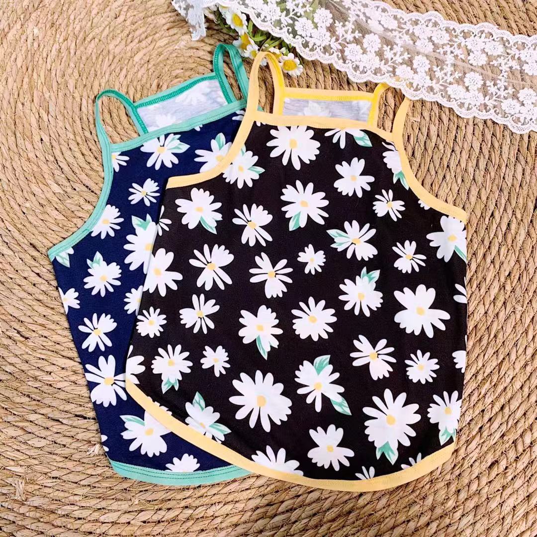 Dog Floral Shirt for Female Dogs - Frenchiely