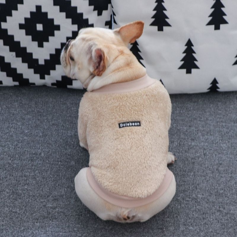 Turtleneck Fur Sweater for French Bulldog by Frenchiely 05