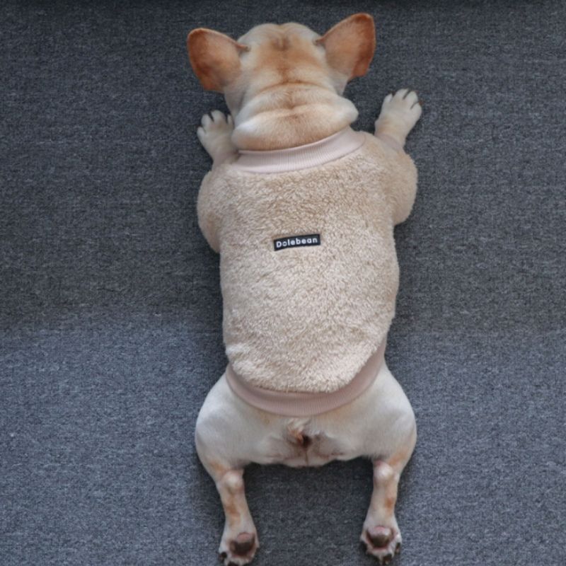 Turtleneck Fur Sweater for French Bulldog by Frenchiely 05