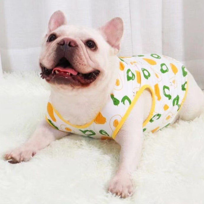 French Bulldog Shirt Outfits ' Avocado ' - Frenchiely