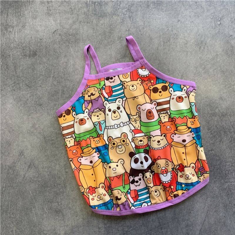 Dog Stretchy Bear Shirt for Medium Large Dogs by Frenchiely