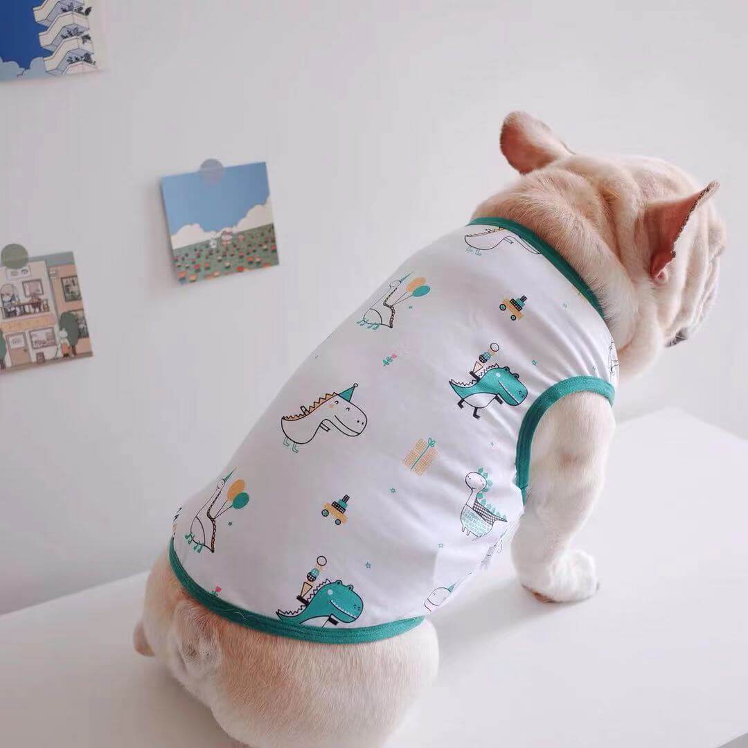 Dog Cartoon Dinosuars Shirts by Frenchiely