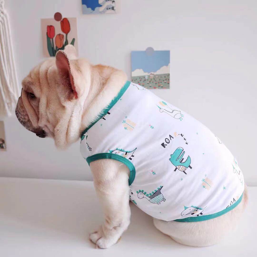 Dog Cartoon Dinosuars Shirts by Frenchiely