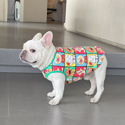 Dog Cotton Shirt for small medium dogs by Frenchiely