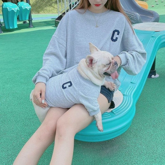 Dog Human Matching Outfits Sweatshirt by Frenchiely