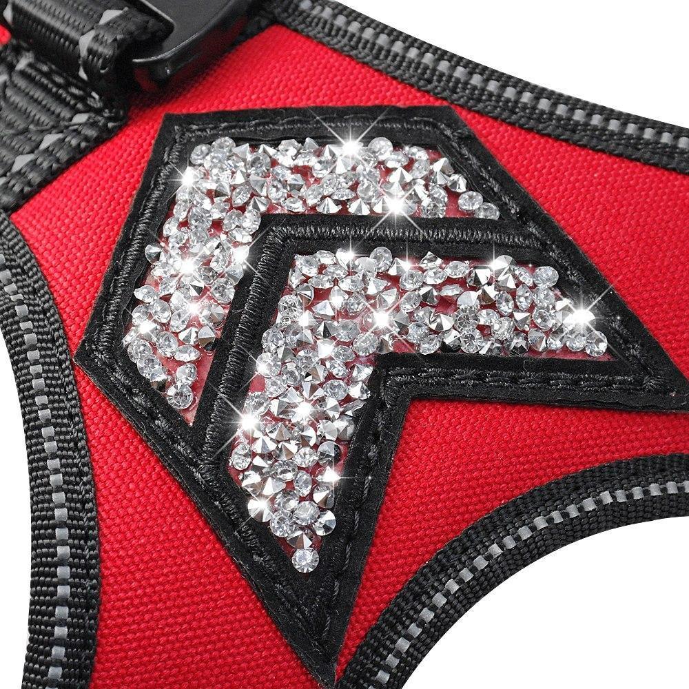 Dog Reflective Harness Mesh Vest for French Bulldog - Frenchiely