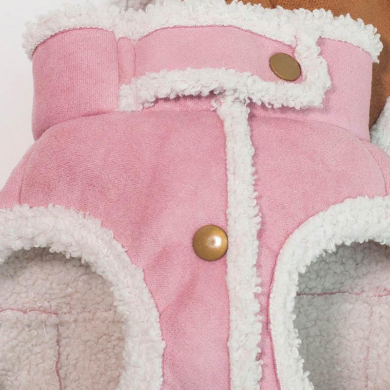 Dog Suede Vest Coat for French Bulldog - Frenchiely