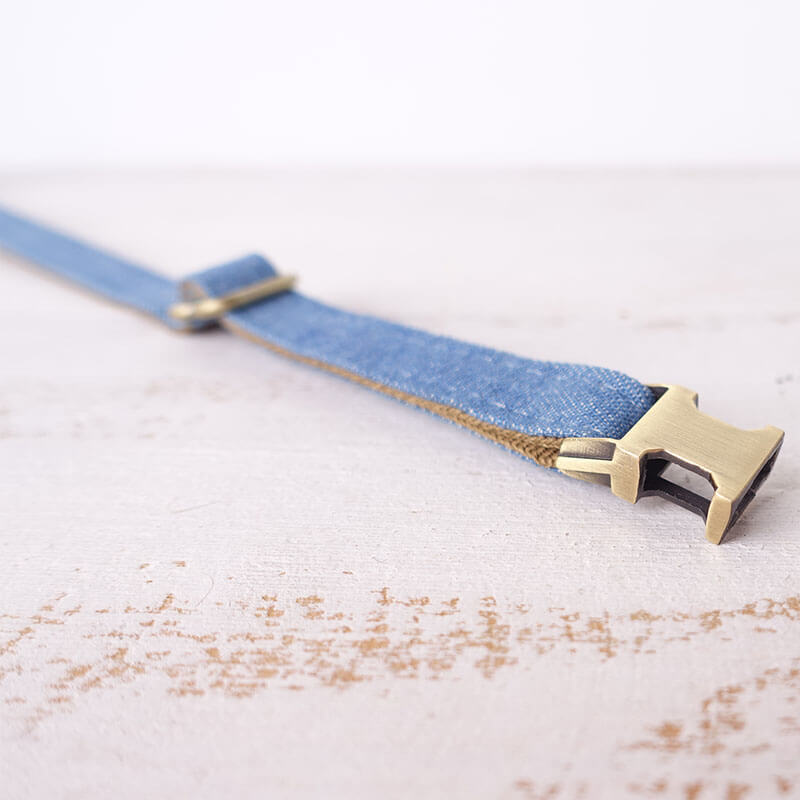 Cat Denim Collar - Frenchiely