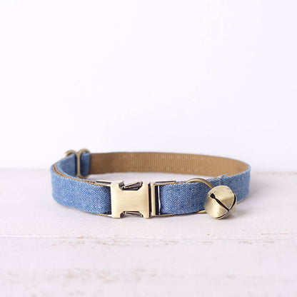 Cat Denim Collar - Frenchiely