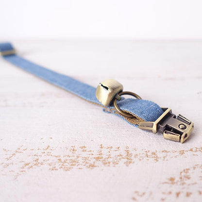 Cat Denim Collar - Frenchiely