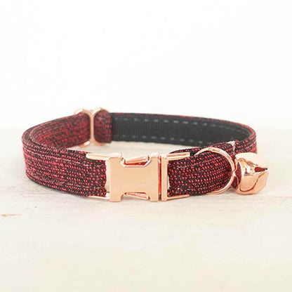 Cat Collar-Red - Frenchiely