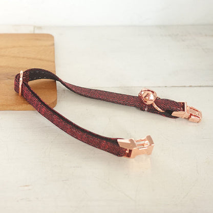 Cat Collar-Red - Frenchiely