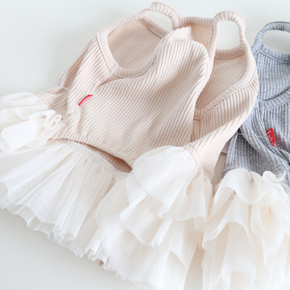 Female Frenchie Cotton Tutu Dress Cutefemaledogdressformediumdogfrenchbulldogs_10