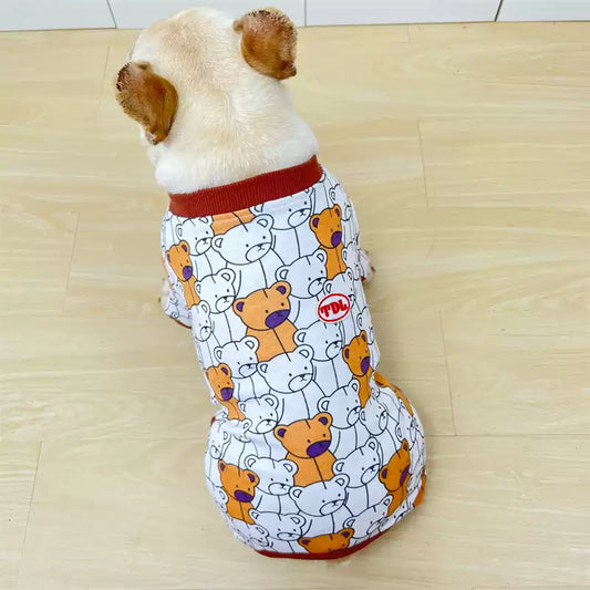 Cartoon Bear Jumpsuit DogCartoonBearJumpsuitWarmJammiesformediumdogs_3