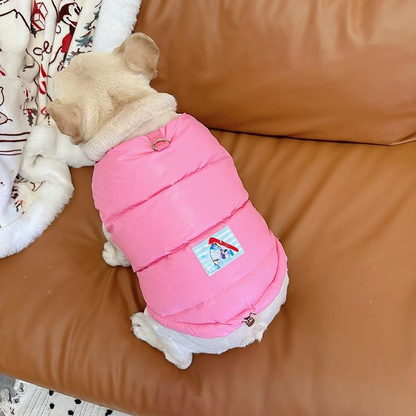 Down Vest with Scarf- D Ring DogDownVestwithScarf-DRingformediumdogs_1