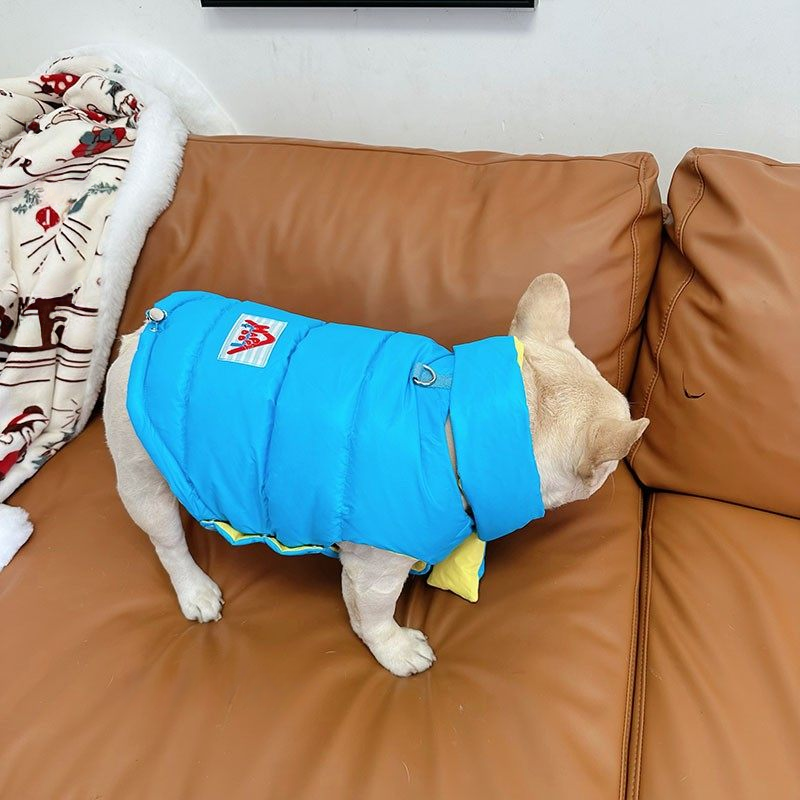 Down Vest with Scarf- D Ring DogDownVestwithScarf-DRingformediumdogs_2