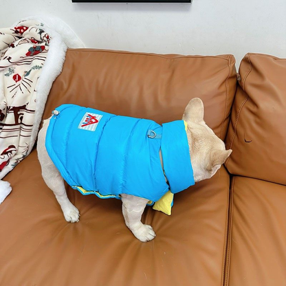 Down Vest with Scarf- D Ring DogDownVestwithScarf-DRingformediumdogs_2