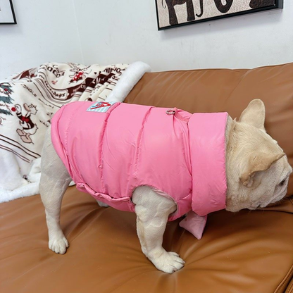 Down Vest with Scarf- D Ring DogDownVestwithScarf-DRingformediumdogs_4