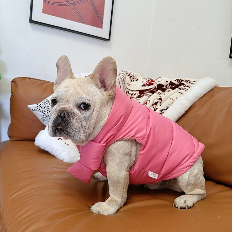 Down Vest with Scarf- D Ring DogDownVestwithScarf-DRingformediumdogs_5