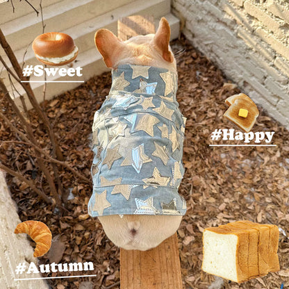 Dog Fancy Stars Denim Vest DogFancyStarsDenimVestformediumdogsbyFrenchiely_1