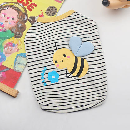 Funny Bee Costume Shirt DogFunnyBeeCostumeShirtforSmallMediumDogBreedsbyFrenchiely_1