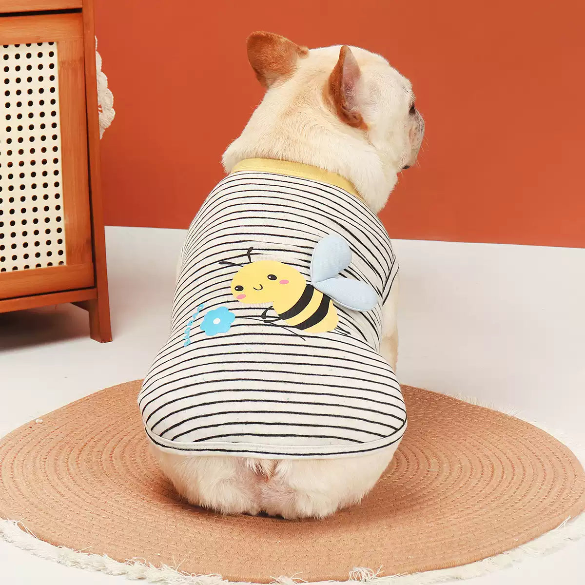 Funny Bee Costume Shirt DogFunnyBeeCostumeShirtforSmallMediumDogBreedsbyFrenchiely_2