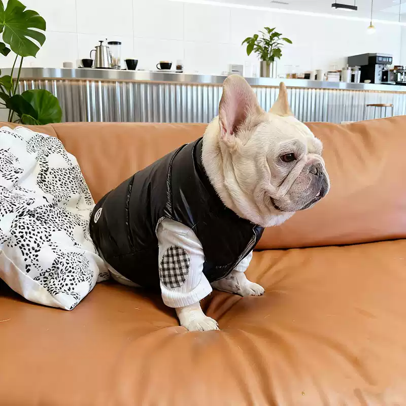 Reversible Inside-Out Down Vest DogReversibleInside-OutDownVestformediumFrenchBulldogs_2