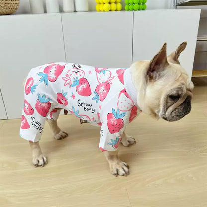 Strawberry Jumpsuit PJs