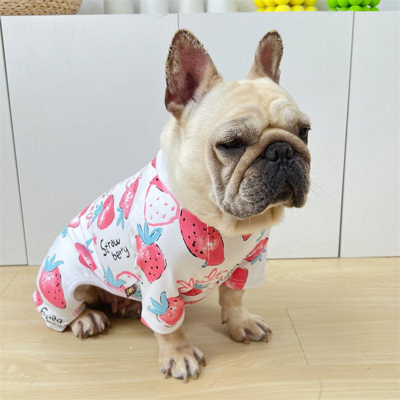 Strawberry Jumpsuit PJs