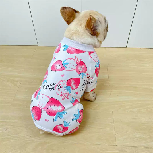 Strawberry Jumpsuit PJs
