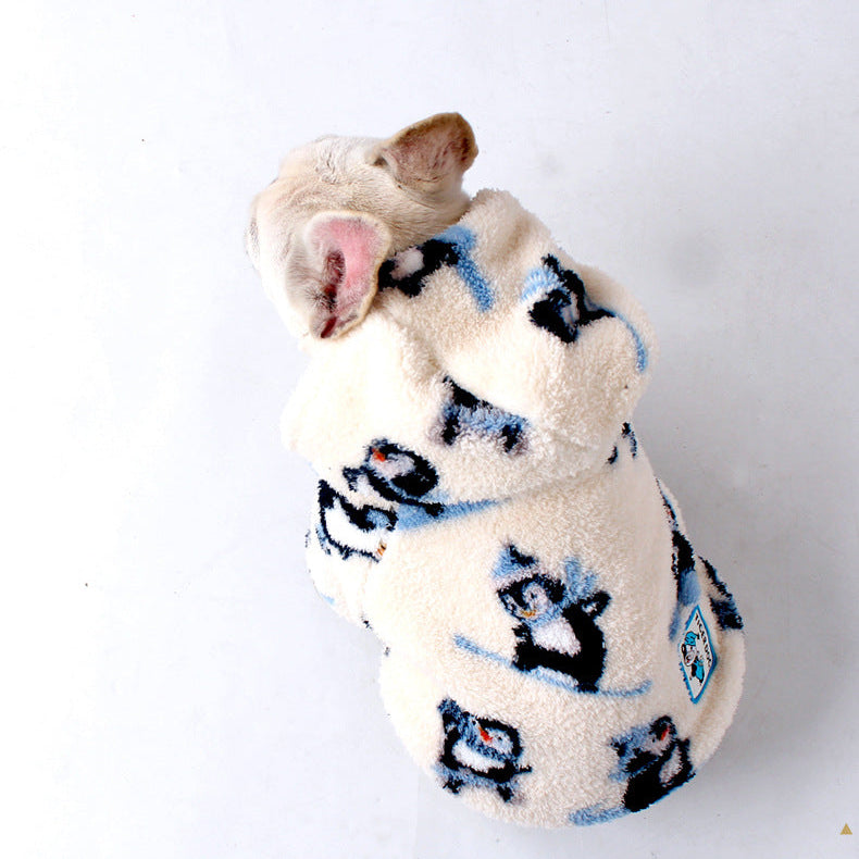 Dog Super Warm Pengium Hoody Coat DogSuperWarmPengiumHoodyCoatformediumdogsbyFrenchiely_3