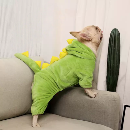 Warm Dinosaur Jumpsuit Costume DogWarmDinosaurJumpsuitCostumeformediumdogbreeds_4