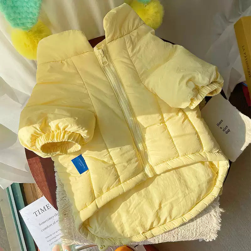 Warm Monster Coat DogYellowMonsterCoatJacketformediumdogbreeds_1