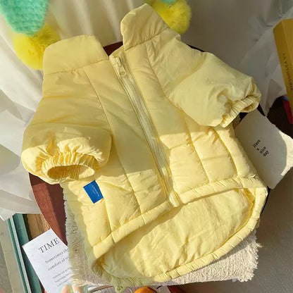 Warm Monster Coat DogYellowMonsterCoatJacketformediumdogbreeds_1