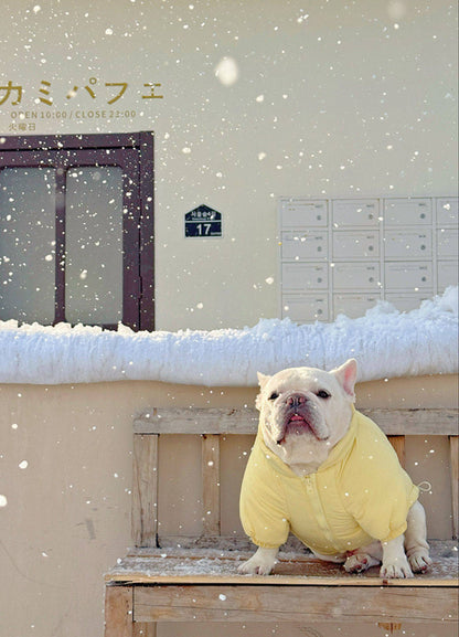 Warm Monster Coat DogYellowMonsterCoatJacketformediumdogbreeds_17