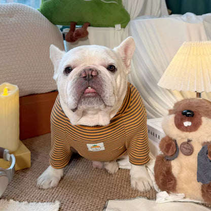 Stripe Classic Heart DogclassicstripeshirtformediumdogsbyFrenchiely_3