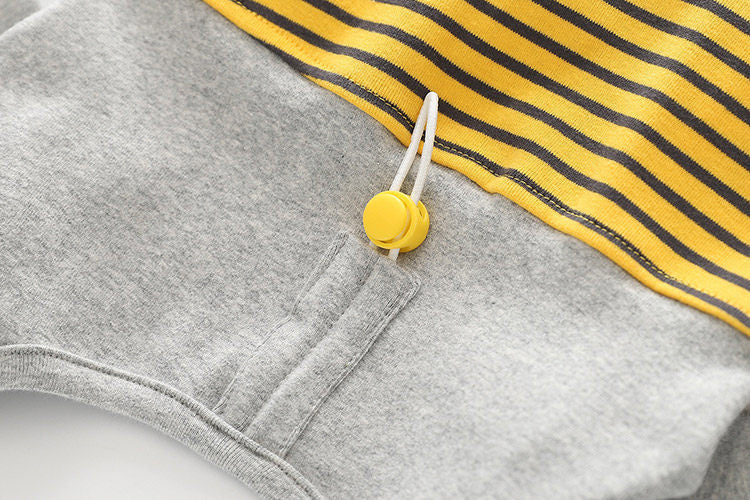 Dog Sring Autumn Onesie PJs DoglightblueandyellowonesiepajamasformediumdogsbyFrenchiely_5