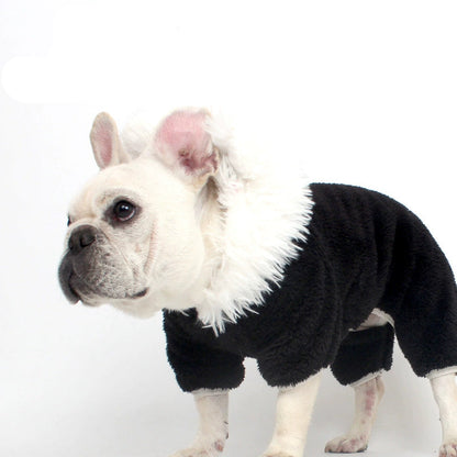 Hooded Panda Jumpsuit Dogpandaonesiecostumesformediumdogs_1
