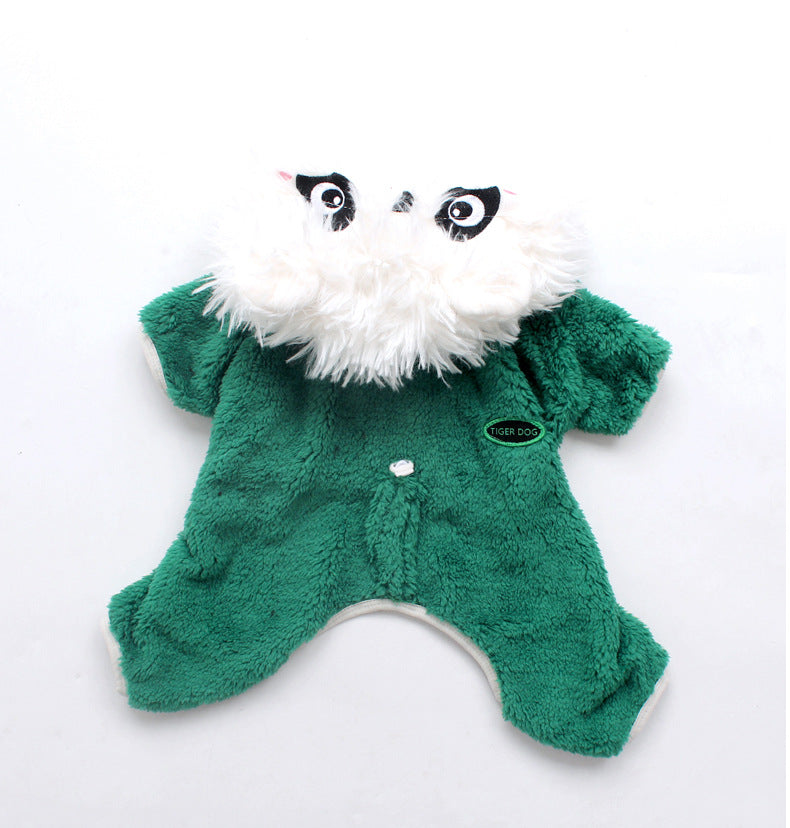 Hooded Panda Jumpsuit Dogpandaonesiecostumesformediumdogs_2