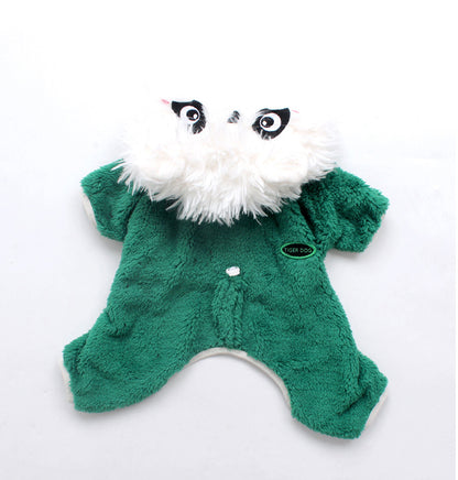 Hooded Panda Jumpsuit Dogpandaonesiecostumesformediumdogs_2