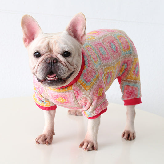 Dog Winter Warm Onesie Pajamas - Frenchiely