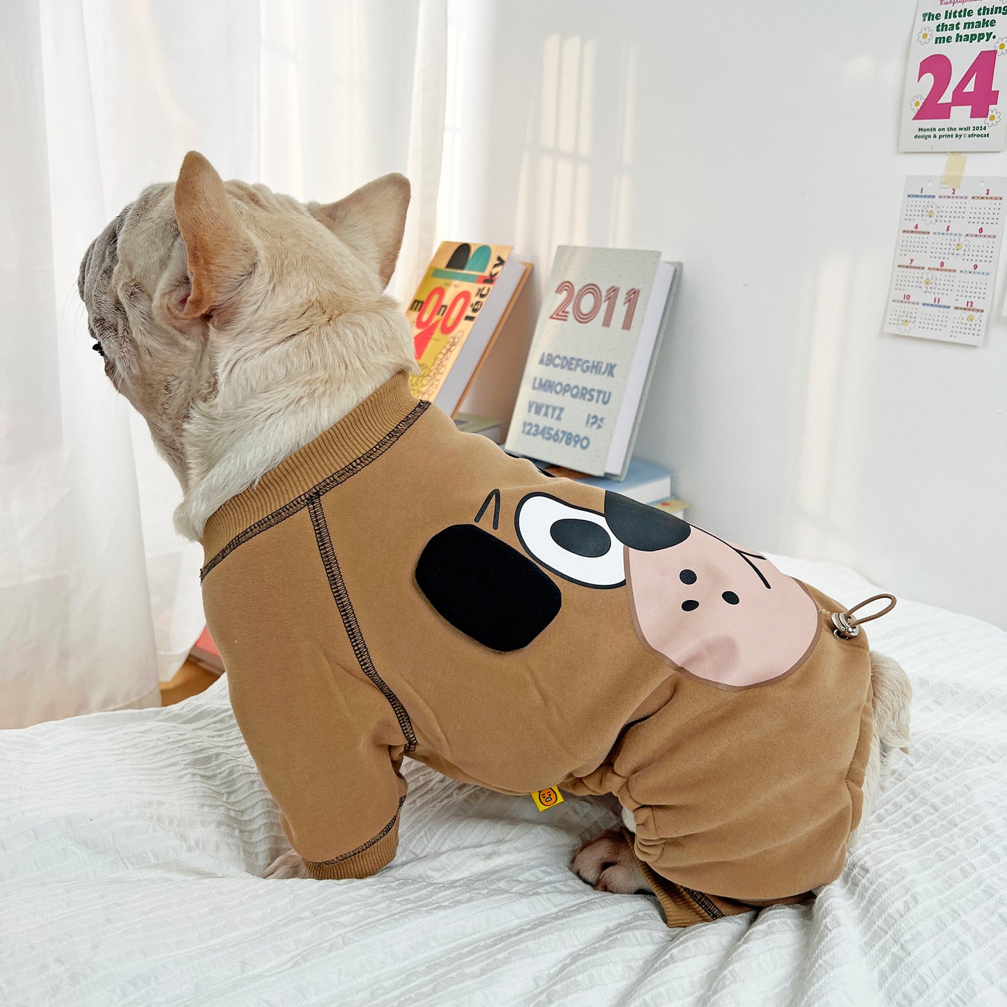 Cartoon Doggie Pajamas