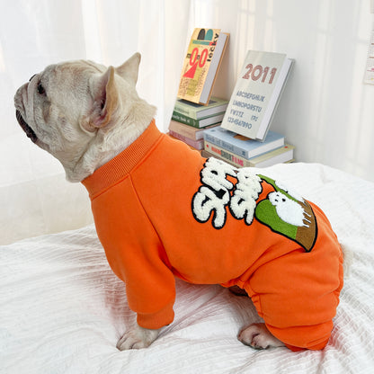 Warm Sheep Jumpsuit DogwinterwarmSheepJumpsuitpajamasformediumdogsbyFrenchiely_3