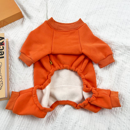 Warm Sheep Jumpsuit DogwinterwarmSheepJumpsuitpajamasformediumdogsbyFrenchiely_4